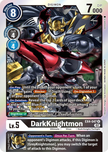 DarkKnightmon [EX4-047] [Alternative Being Booster] Foil