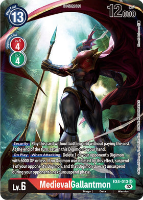 MedievalGallantmon (Alternate Art) [EX4-013] [Alternative Being Booster] Foil