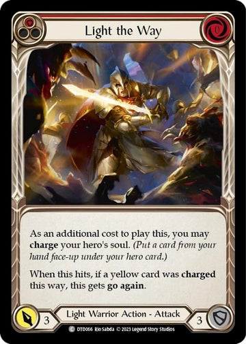 Light the Way (Red) [DTD066] [Dusk till Dawn] Rainbow Foil