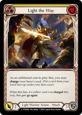Light the Way (Yellow) [DTD067] [Dusk till Dawn] Rainbow Foil