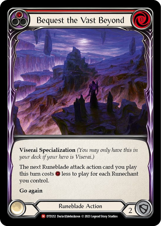 Bequest the Vast Beyond [DTD212] [Dusk till Dawn]