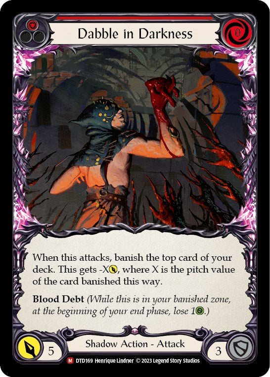 Dabble in Darkness [DTD169] [Dusk till Dawn] Rainbow Foil