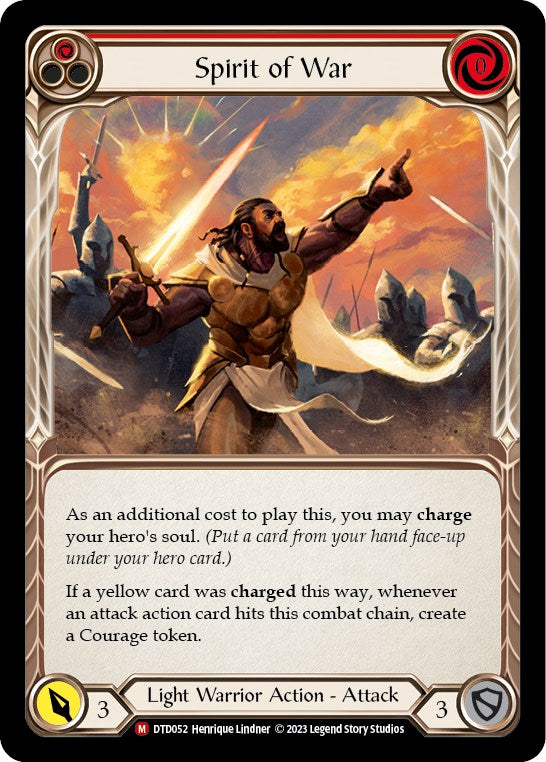 Spirit of War [DTD052] [Dusk till Dawn] Rainbow Foil