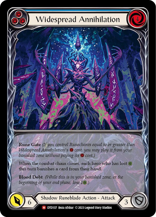 Widespread Annihilation [DTD137] [Dusk till Dawn] Rainbow Foil