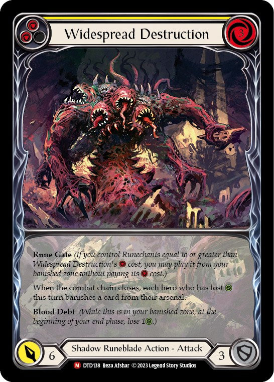 Widespread Destruction [DTD138] [Dusk till Dawn] Rainbow Foil