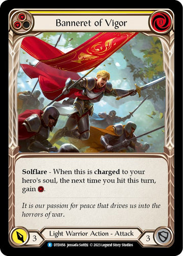 Banneret of Vigor [DTD056] [Dusk till Dawn] Rainbow Foil