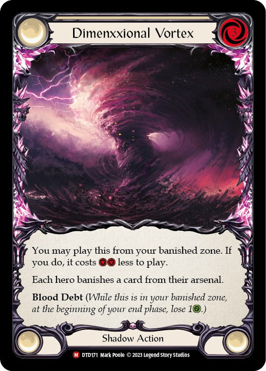 Dimenxxional Vortex [DTD171] [Dusk till Dawn] Rainbow Foil