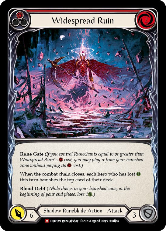 Widespread Ruin [DTD139] [Dusk till Dawn] Rainbow Foil