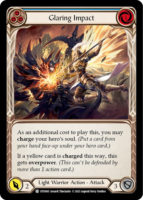 Glaring Impact (Blue) [DTD065] [Dusk till Dawn]