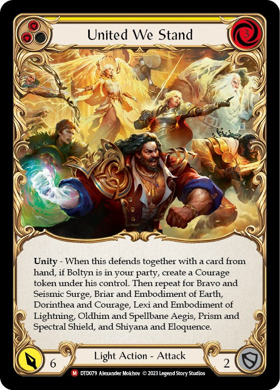 United We Stand [DTD079] [Dusk till Dawn] Rainbow Foil