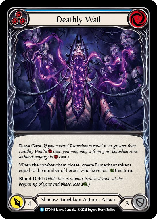 Deathly Wail (Blue) [DTD148] [Dusk till Dawn]