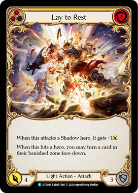 Lay to Rest (Yellow) [DTD083] [Dusk till Dawn]