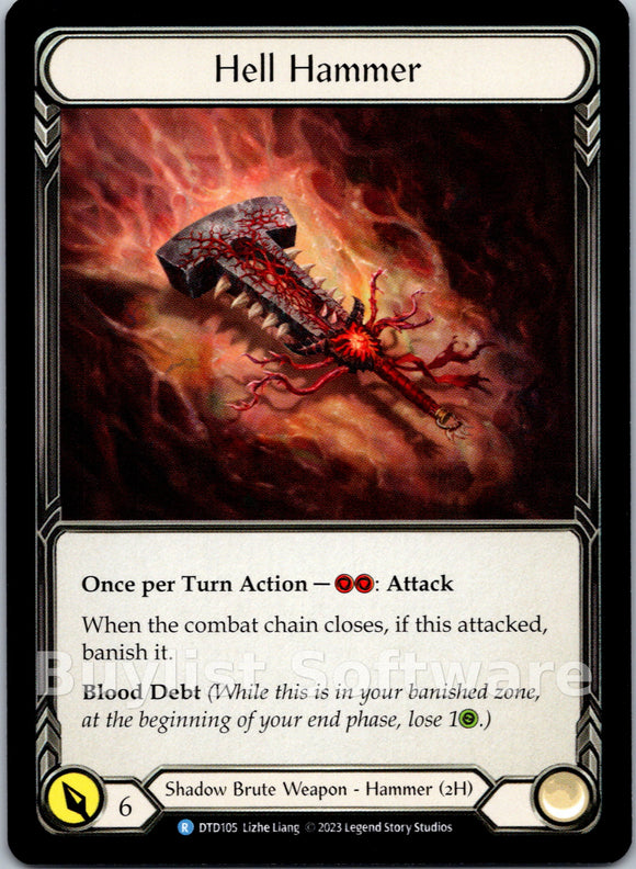 Hell Hammer [DTD105] [Dusk till Dawn]