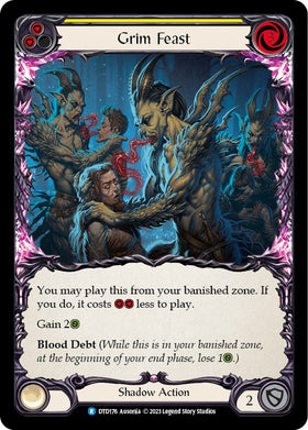 Grim Feast (Yellow) [DTD176] [Dusk till Dawn] Rainbow Foil
