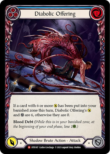 Diabolic Offering [DTD107] [Dusk till Dawn] Rainbow Foil