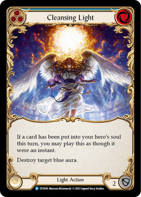 Cleansing Light (Blue) [DTD090] [Dusk till Dawn] Rainbow Foil