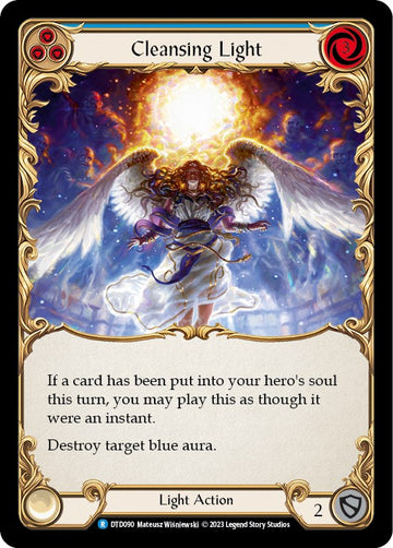 Cleansing Light (Blue) [DTD090] [Dusk till Dawn] Rainbow Foil