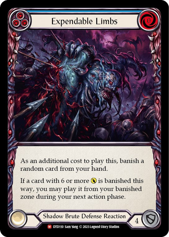 Expendable Limbs [DTD110] [Dusk till Dawn]