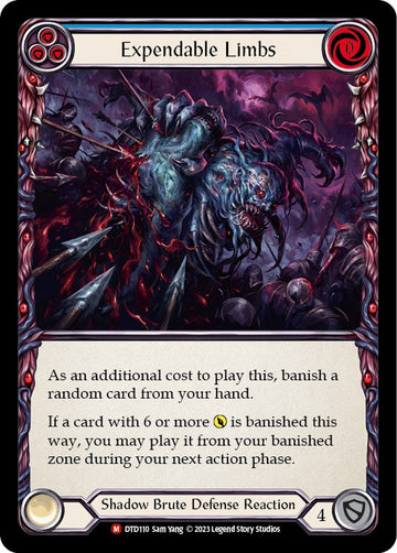 Expendable Limbs [DTD110] [Dusk till Dawn]