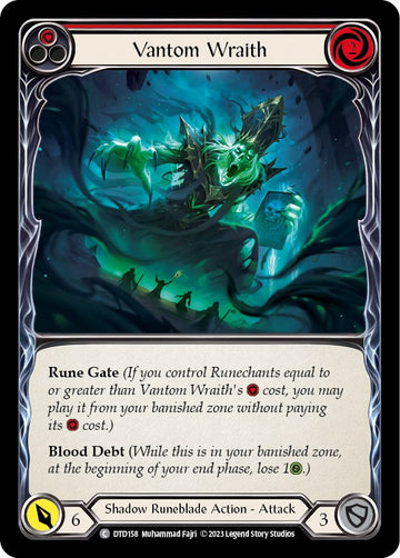 Vantom Wraith (Red) [DTD158] [Dusk till Dawn]