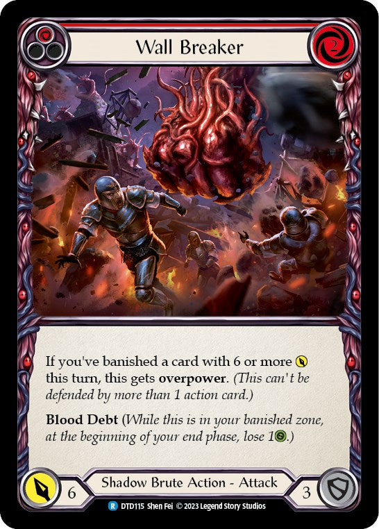 Wall Breaker (Red) [DTD115] [Dusk till Dawn]