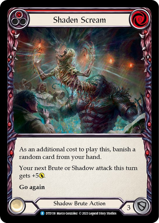 Shaden Scream (Red) [DTD118] [Dusk till Dawn]