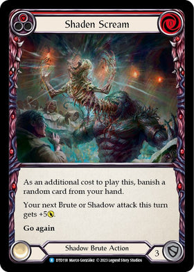Shaden Scream (Red) [DTD118] [Dusk till Dawn]