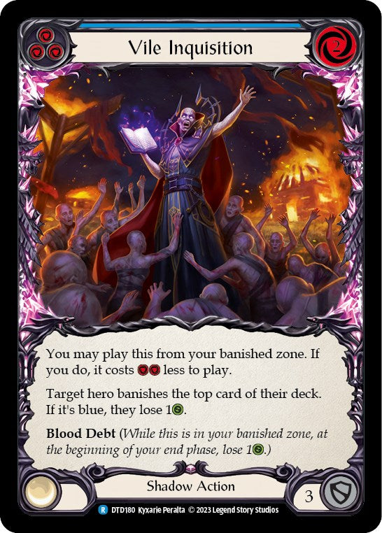 Vile Inquisition (Blue) [DTD180] [Dusk till Dawn]