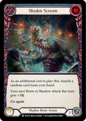 Shaden Scream (Blue) [DTD120] [Dusk till Dawn] Rainbow Foil