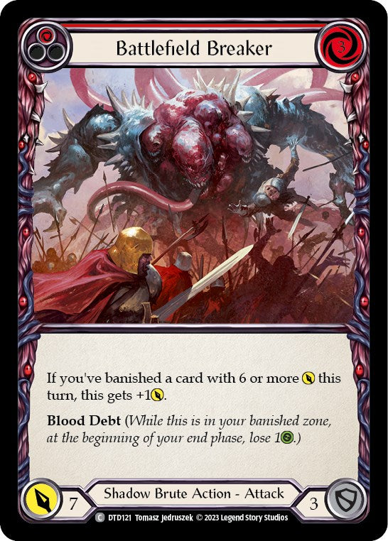 Battlefield Breaker (Red) [DTD121] [Dusk till Dawn] Rainbow Foil