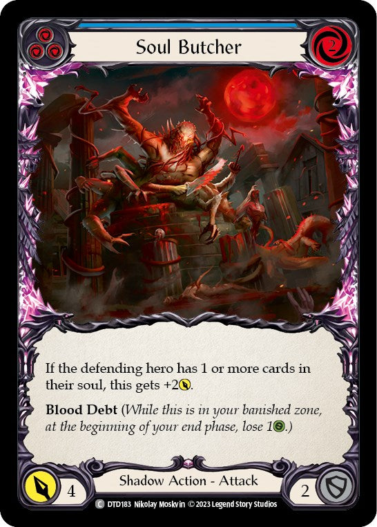 Soul Butcher (Blue) [DTD183] [Dusk till Dawn]