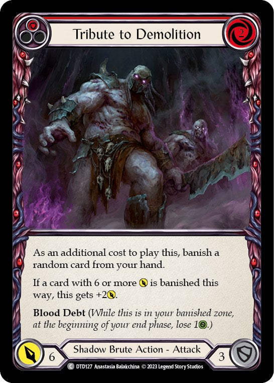 Tribute to Demolition (Red) [DTD127] [Dusk till Dawn]