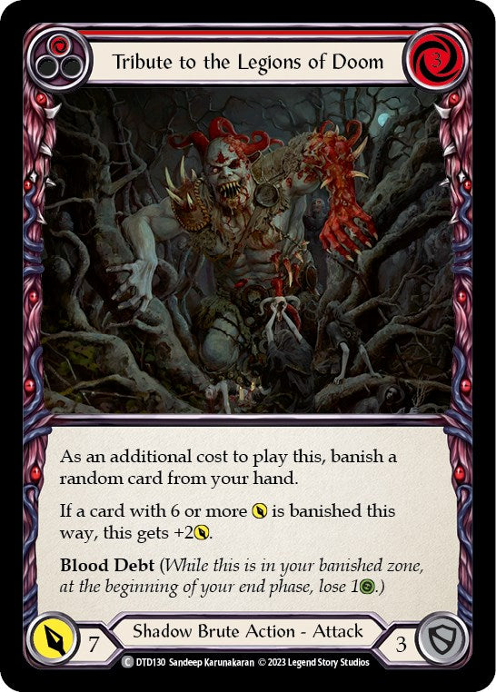 Tribute to the Legions of Doom (Red) [DTD130] [Dusk till Dawn]