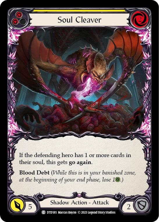 Soul Cleaver (Yellow) [DTD185] [Dusk till Dawn]