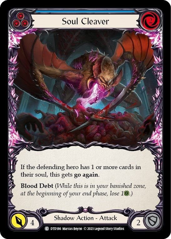 Soul Cleaver (Blue) [DTD186] [Dusk till Dawn] Rainbow Foil