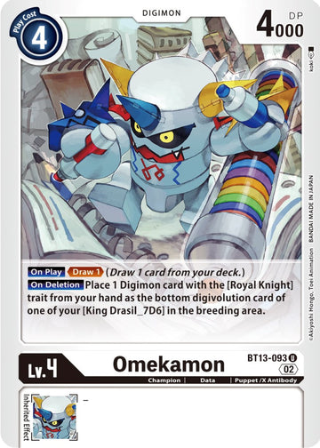 Omekamon [BT13-093] [Versus Royal Knights]