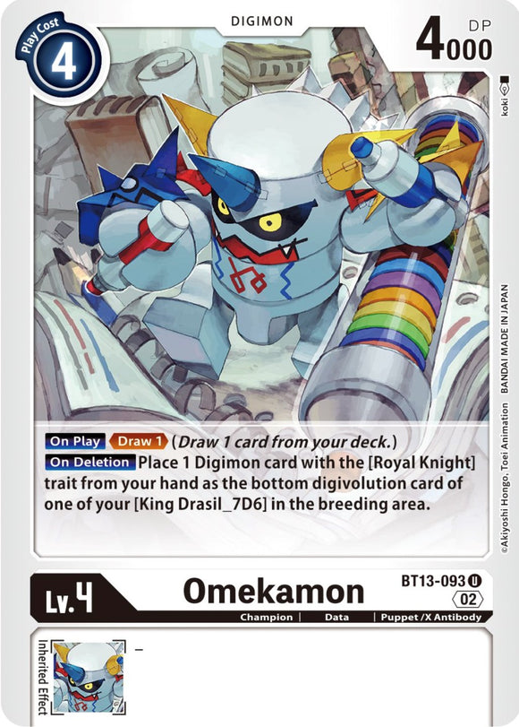 Omekamon [BT13-093] [Versus Royal Knights]