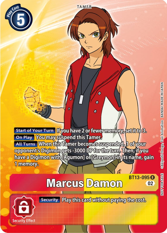 Marcus Damon (Box Topper) [BT13-095] [Versus Royal Knights] Foil