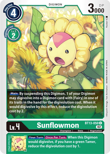 Sunflowmon [BT13-050] [Versus Royal Knights]