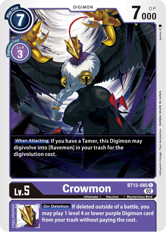 Crowmon [BT13-085] [Versus Royal Knights]