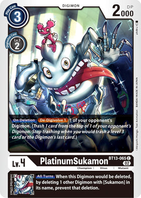 PlatinumSukamon [BT13-065] [Versus Royal Knights]