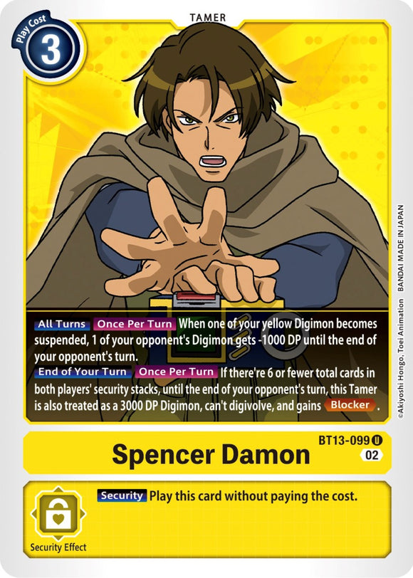 Spencer Damon [BT13-099] [Versus Royal Knights]