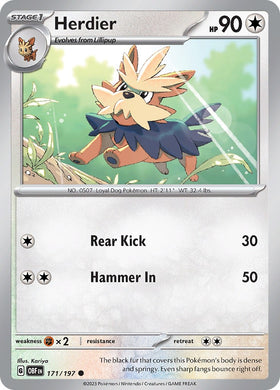 Herdier [171/197] [Obsidian Flames]