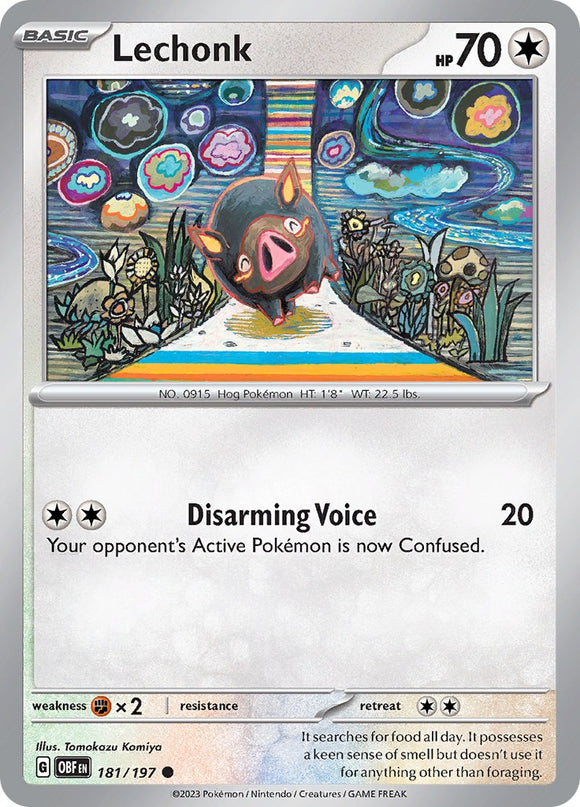 Lechonk [181/197] [Obsidian Flames]