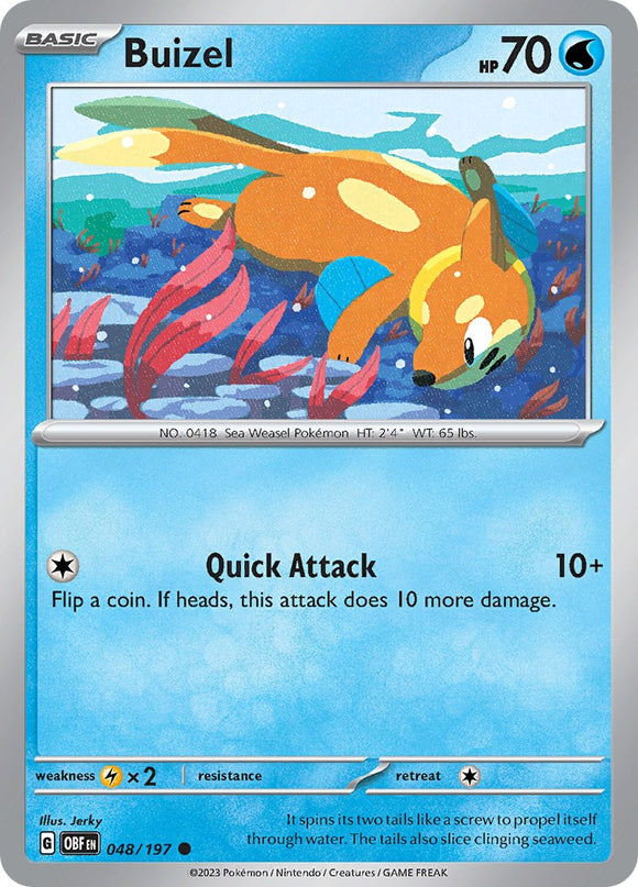 Buizel [048/197] [Obsidian Flames]