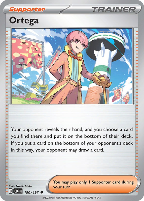 Ortega [190/197] [Obsidian Flames]