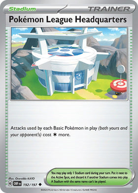 Pokemon League Headquarters [192/197] [Obsidian Flames]