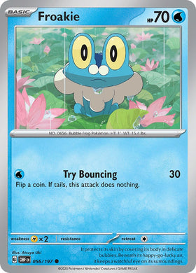 Froakie [056/197] [Obsidian Flames]