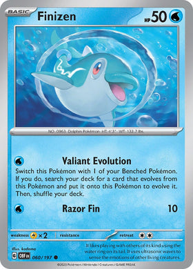Finizen 60/197 [060/197] [Obsidian Flames] Reverse Holofoil