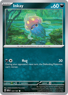 Inkay [137/197] [Obsidian Flames]